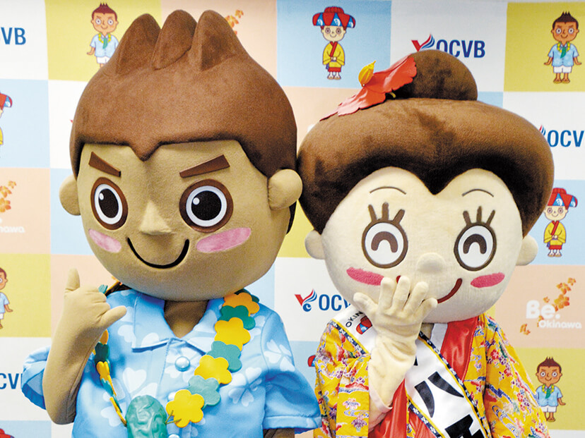 沖縄観光PR大使 花笠マハエ・マハ朗